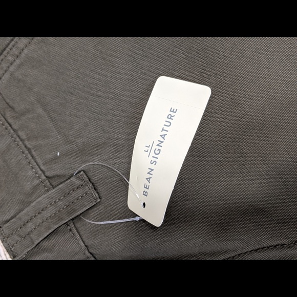 LL Bean Signature Washed Canvas Cloth Pants - Picture 10 of 14